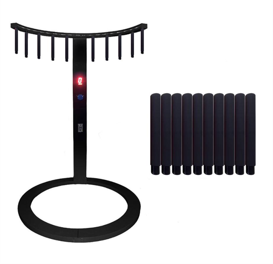 Skee Ball Arcade - ชุดอุปกรณ์เกมอาร์เคด Eye Fast Quick-Hand 10 ชิ้น