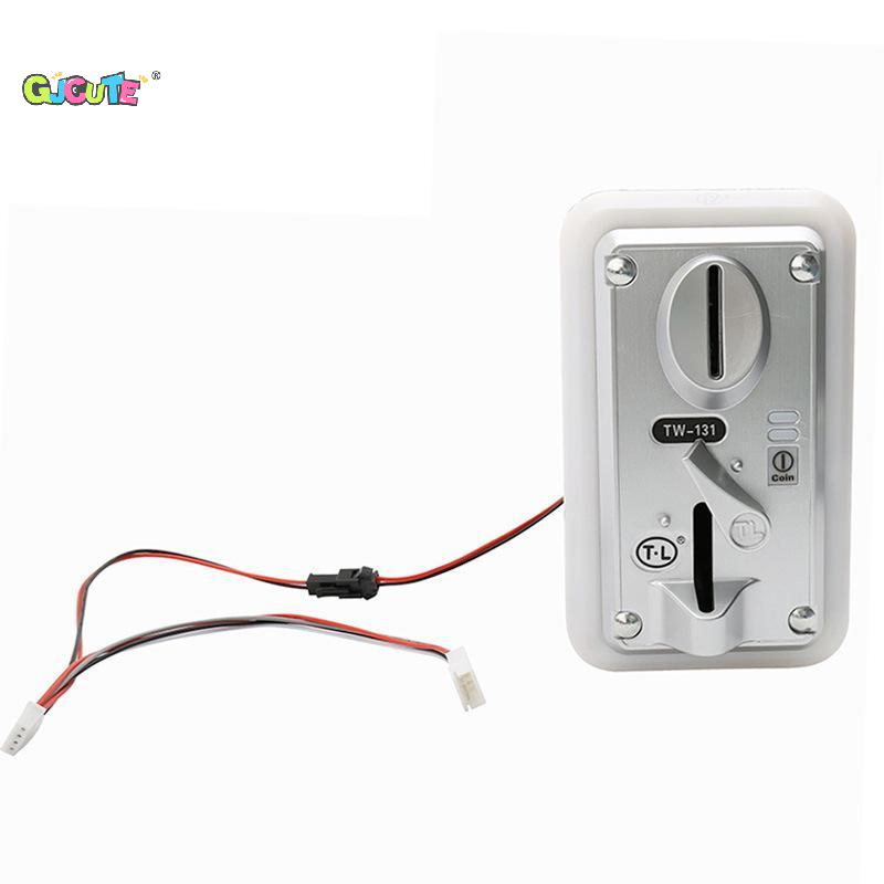 Coin Acceptor Selector - 1 ชิ้น อุปกรณ์รับเหรียญ 12V DC อะไหล่ตัวเลือกเหรียญ