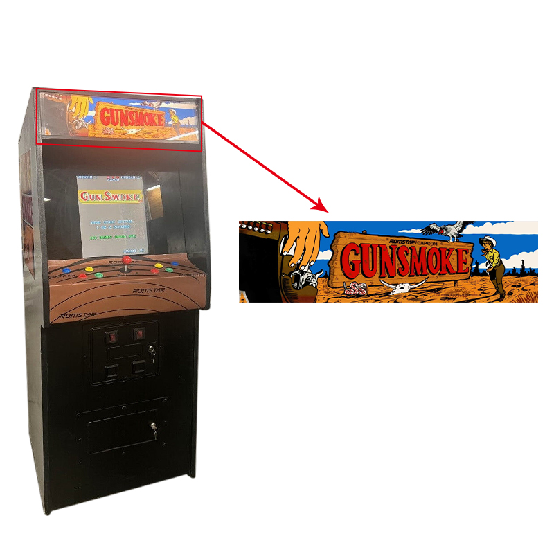 Skee Ball Arcade - ตู้อาร์เคดงานศิลปะสติกเกอร์อาร์เคดกระโจมศิลปะ66ซม. * 20ซม.