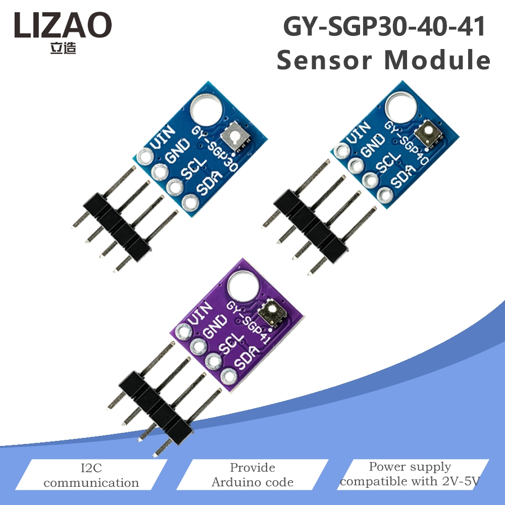 Arduino Vending Machine Project - โมดูลเซ็นเซอร์คุณภาพอากาศ GY-SGP30-40-41, เครื่องตรวจจับก๊าซแบบสื่อสาร I2C สำหรับการตรวจสอบคุณภาพอากาศภายในอาคารและโครงการ Arduino