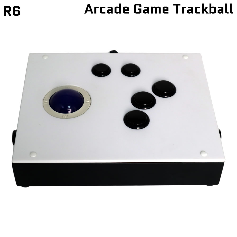 Trackball Controller Arcade - FightBox R6 USB Sanwa ปุ่มกดเกมอาร์เคด รุ่นมือซ้ายและขวา