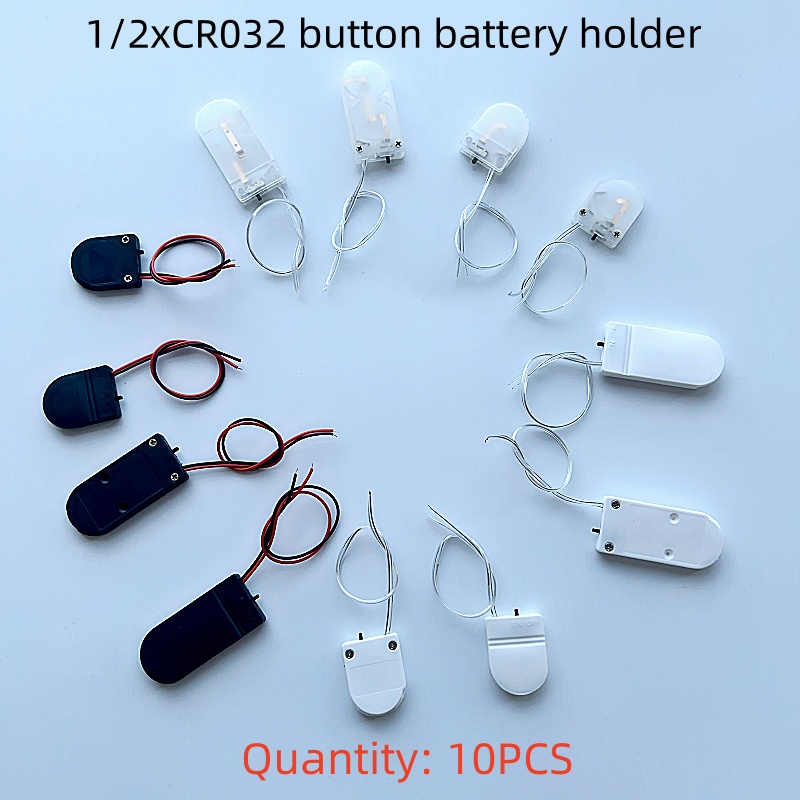 Coin Acceptor Selector - 1x 2x ช่องใส่แบตเตอรี่แบบกระดุม 3V CR2032 พร้อมสวิตช์เปิด-ปิด