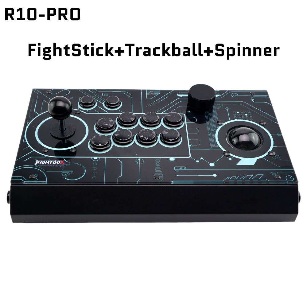 ไฟท์บ็อกซ์ R10-PRO ตัวควบคุมเก - Trackball Controller Arcade บทวิจารณ์และราคา