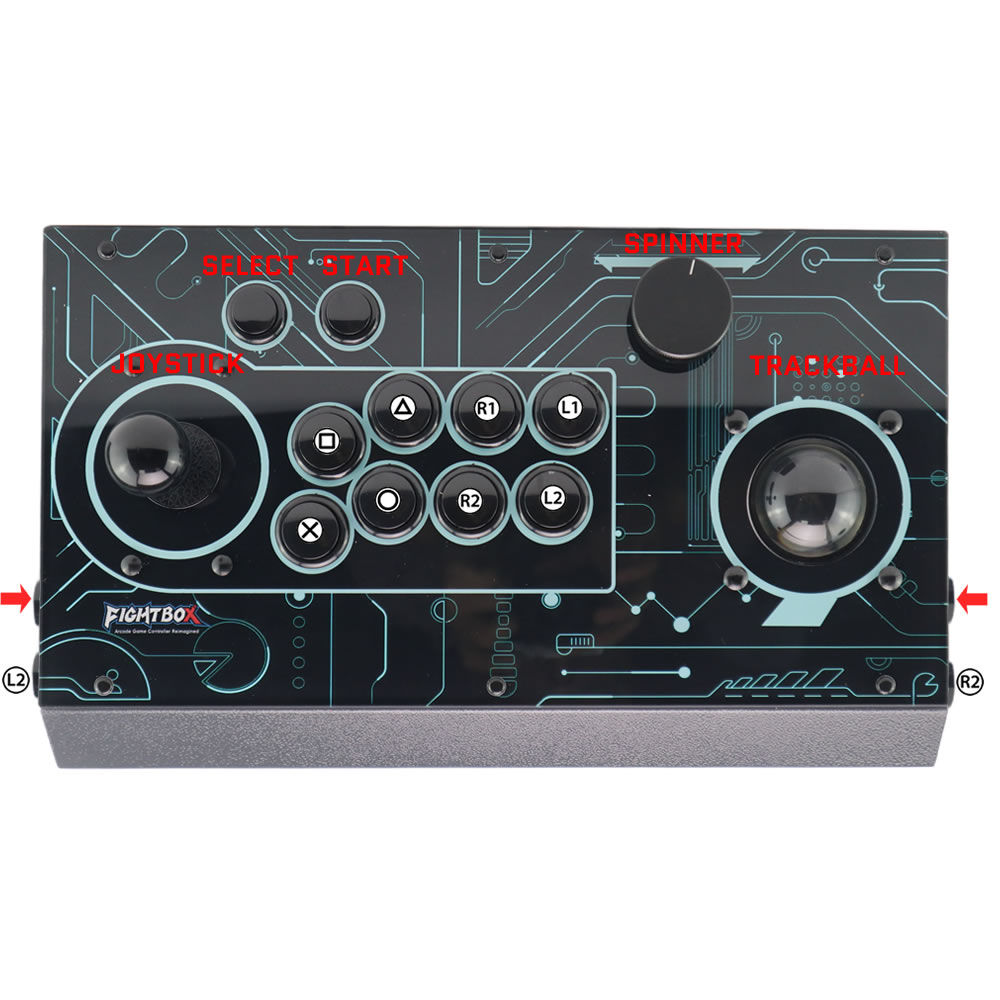 FightBox R10-PRO อาร์เคดไฟท์สต - Trackball Controller Arcade บทวิจารณ์และราคา