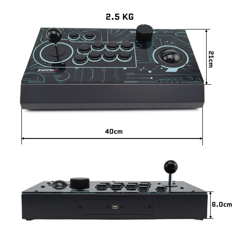 FightBox R10-PRO อาร์เคดไฟท์สต - Trackball Controller Arcade บทวิจารณ์และราคา