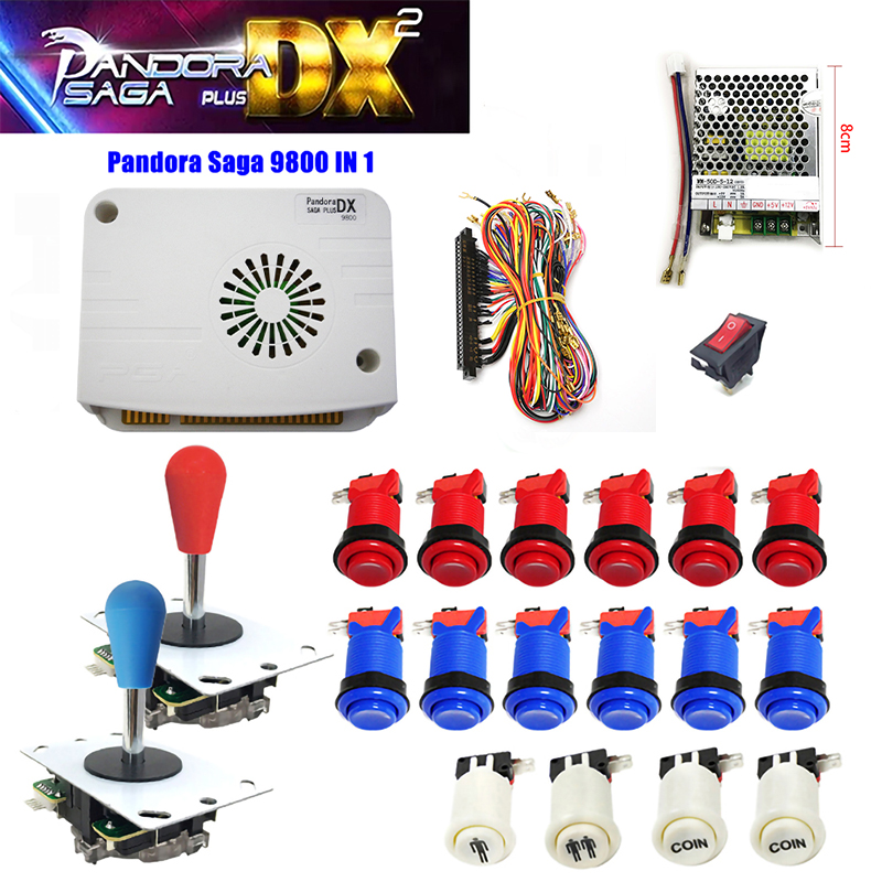 ชุดอุปกรณ์ DIY Arcade 9800 in  - Trackball Controller Arcade บทวิจารณ์และราคา