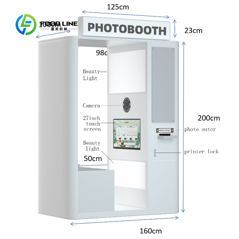 ตู้ถ่ายรูปอัตโนมัติสไตล์วินเทจ - Photo Booth Machine บทวิจารณ์และราคา