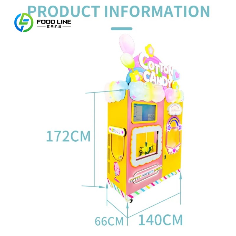 เครื่องจำหน่ายขนมสายไหมแบบปรับ - Commercial Vending Machine บทวิจารณ์และราคา